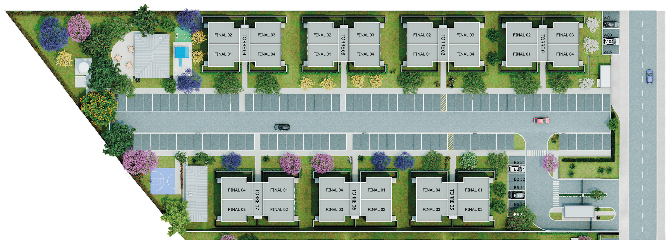 Implantação do empreendimento